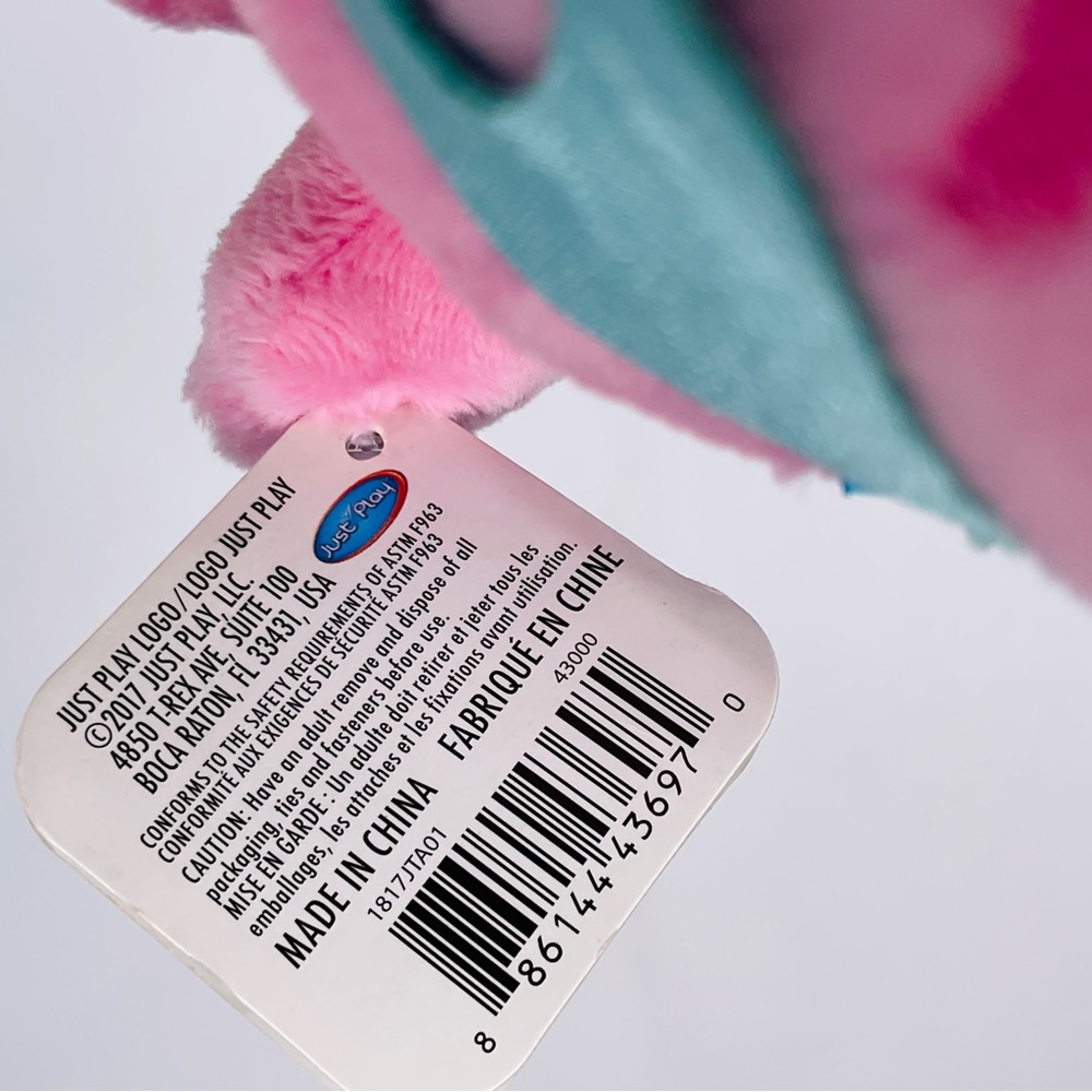 Care Bears 8” Hopeful Heart Superhero Friends Pink Bear Plush Mask Cape Stuffed - Picture 7 of 11
